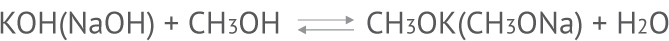 Составьте уравнения реакций по приведенной схеме метилат натрия метанол